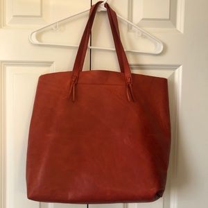 Large Madewell tote-tassel tie edition
